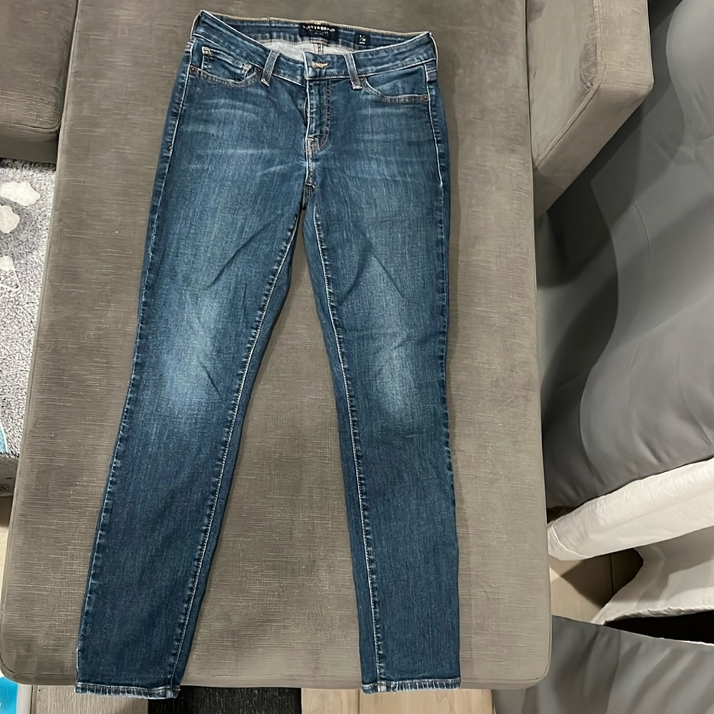 LUCKY BRAND Low Rise Lolita Skinny Ankle